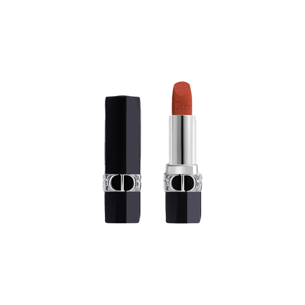 Dior Rouge 840 Rayonnante Velvet Lipstick Mini Travel Size Makeup