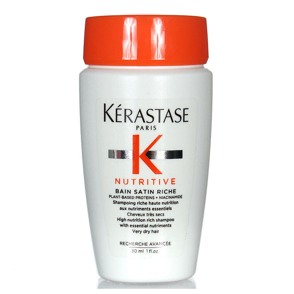 Kerastase Nutritive Bain Satin Riche Shampoo For Very Dry Hair - 30ml