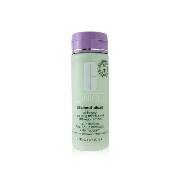 Clinique All About Clean All In One Cleansing Micellar Milk & Makeup Remover 200 ml