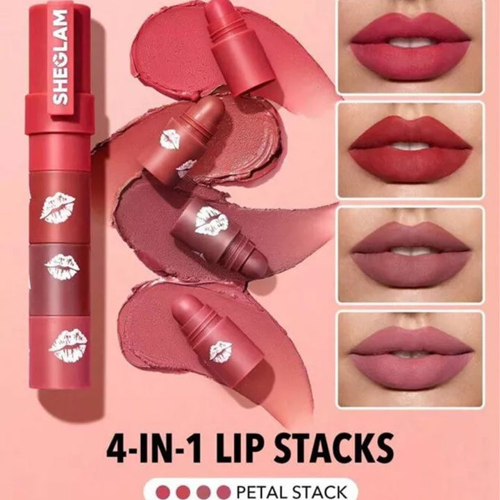 Sheglam Mega Lip Stacks-brown-Petal Stack – Makeup gallery