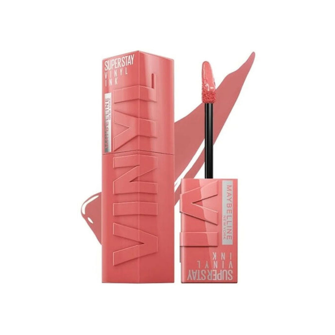 Maybelline Superstay Vinyl Ink Liquid Lipstick - 100 charmed – Makeup ...
