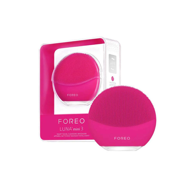 FOREO LUNA mini 3 Smart Facial Cleansing Massager Fuchsia