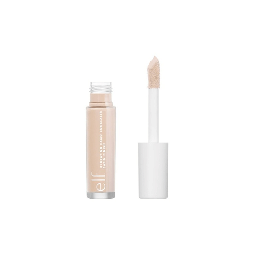 E.l.f. Hydrating Satin Camo Concealer – Voll Deckend, Feuchtigkeitsspendend, Satin-Finish, Vegan & Tierversuchsfrei