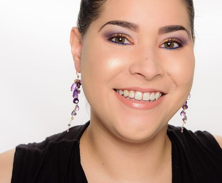 Becca Shimmering Skin Perfector Pressed Highlighter Champagne Pop - Makeup gallery 