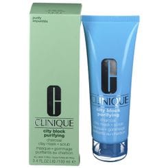 Clinique City Block Purifying™ Charcoal Clay Mask + Scrub - Brand hub pakistan