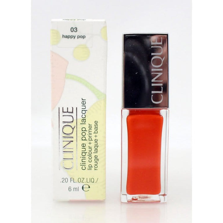 Clinique Pop Lacquer Lip Colour + Primer 03 Happy Pop - Brand hub pakistan