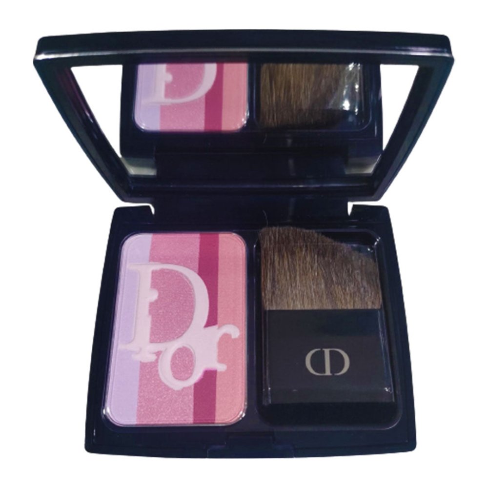 Dior Blush Vibrant Colour Powder Blush 002 Pink Shimmer Makeup