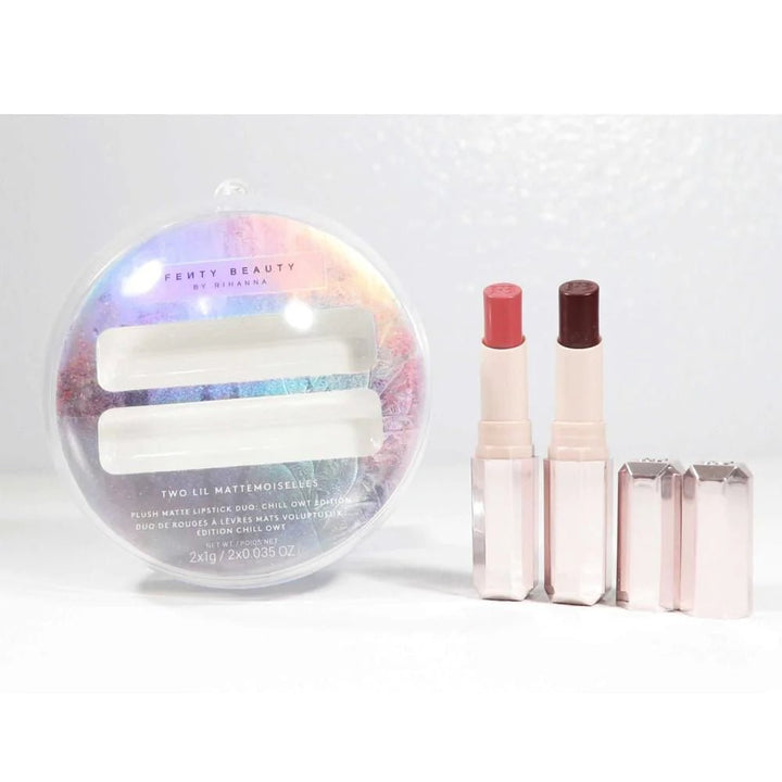 Fenty Beauty by Rihanna Matte Lipstick Duo Spanked and Griselda Makeup gallery Makeup gallery