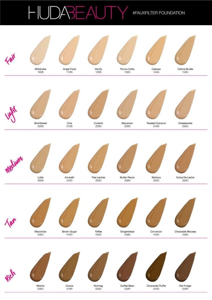 Huda Beauty Faux Filter Foundation - Shortbread 200B. - Brand hub pakistan