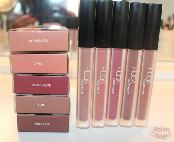 Huda Beauty Liquid Matte Lipstick - Spice Girl - Brand hub pakistan