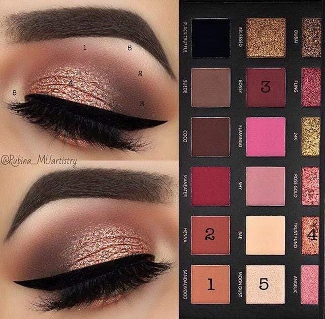 Huda Beauty Textured Shadows Palette Rose Gold - Brand hub pakistan