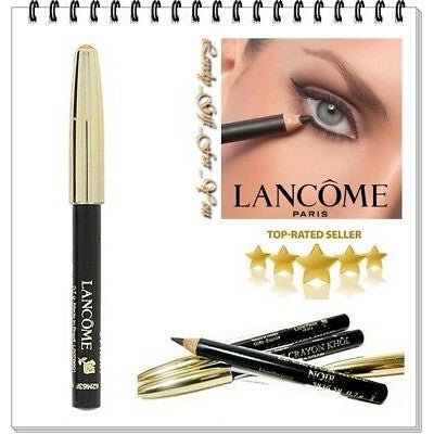 Lancome Eyeliner Pencil Le Crayon Khol Travel Size - 01 Noir Black - Brand hub pakistan