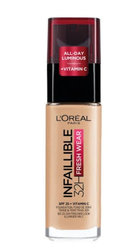 LOreal Paris Infallible Liquid Foundation 24H Fresh Wear - 120 Vanille - Brand hub pakistan