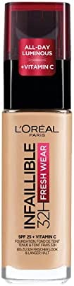 LOreal Paris Infallible Liquid Foundation 24H Fresh Wear - 120 Vanille - Brand hub pakistan