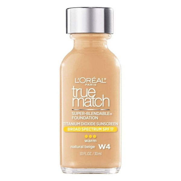 LOreal Paris - True Match Super-Blendable Makeup - W4 Natural Beige (Warm)
