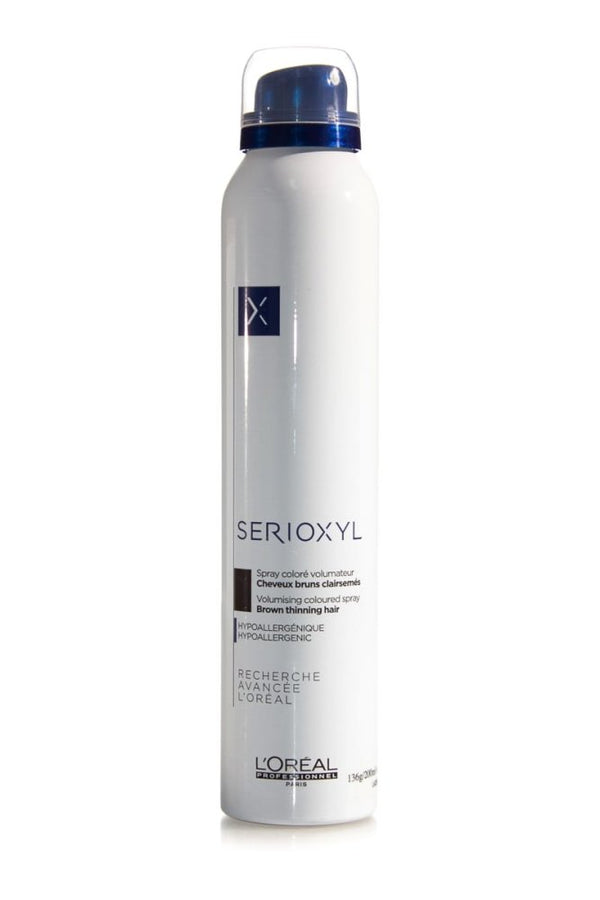 L'Oreal Professionnel Serioxyl Brown Thinning Hair Volumising Colored Spray 200ml