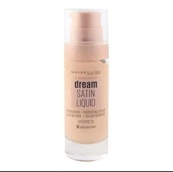 Maybelline Dream Satin Liquid Foundation 04 Light Porcelain