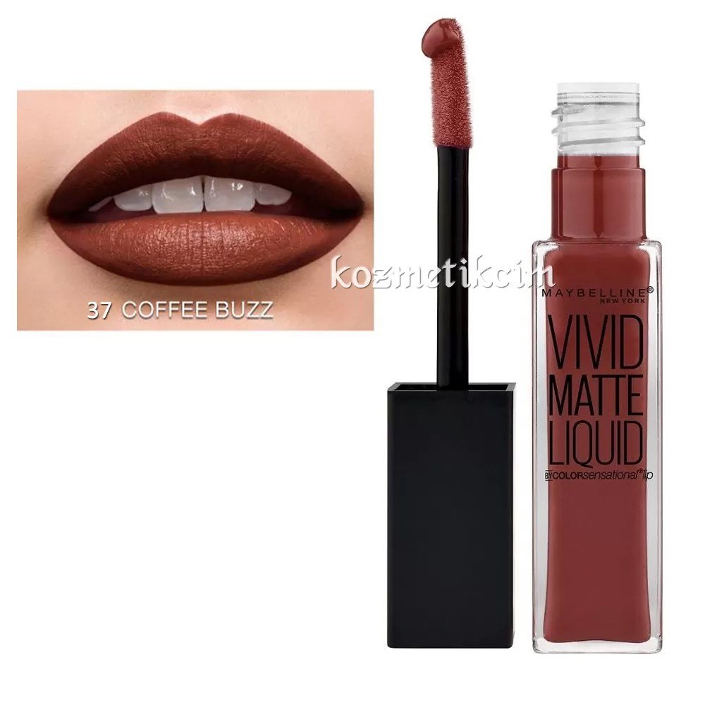 Maybelline Liquid Matte Lipstick - Color Sensational Vivid Matte Liquid ...