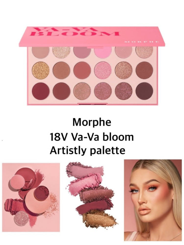 MORPHE 18V VA-VA BLOOM ARTISTRY PALETTE - Brand hub pakistan