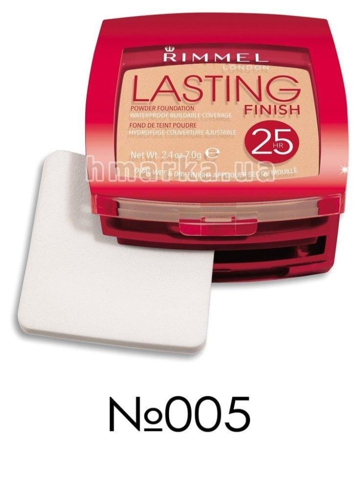 Rimmel London Lasting Finished 25h Powder - 005 Warm Honey - Brand hub pakistan