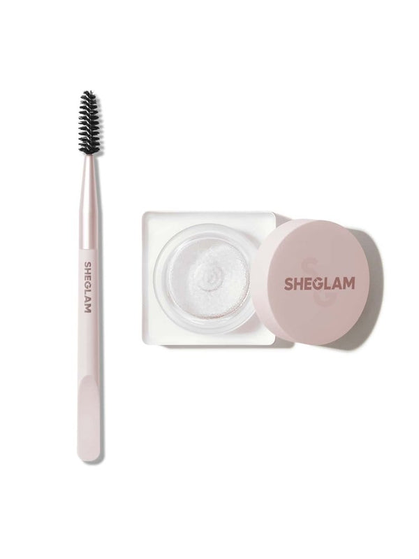 SheGlam Set Me Up Brow Hold Waterproof Eyebrow Gel - Crystal Clear
