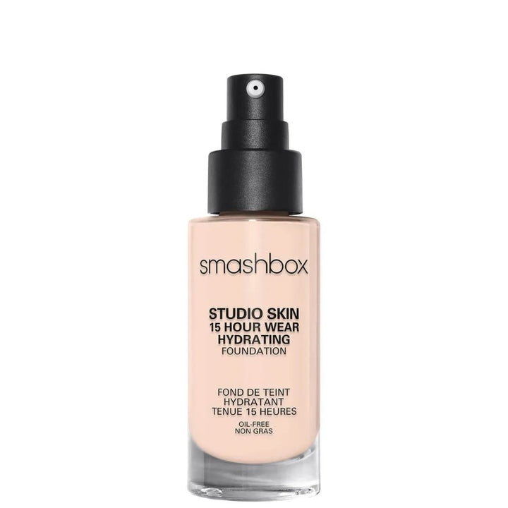 Smashbox Studio Skin 15 Hour Hydrating Foundation Shade 0.5 Porcelain 1 OZ 30mL - Brand hub pakistan