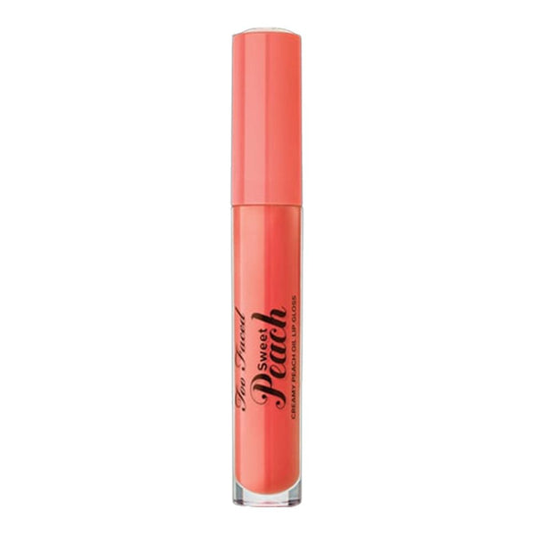 Too Faced Sweet Creamy Peach Oil Lip Gloss - Poppin Peach