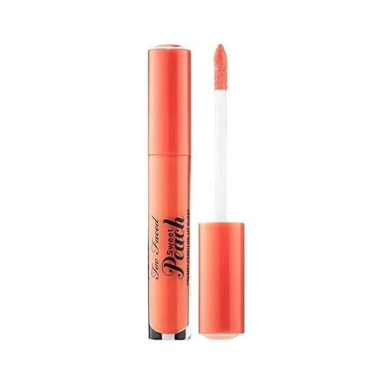Too Faced Sweet Peach Lip Gloss Peach Tease