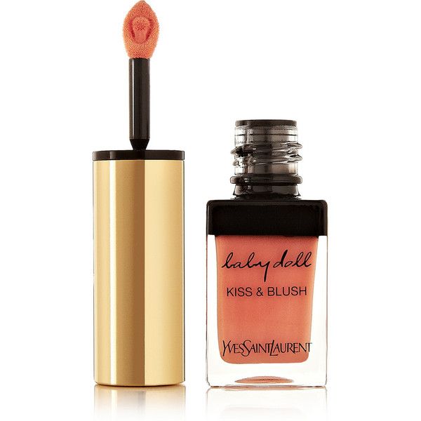 Yves Saint Laurent Baby Doll Kiss & Blush - # 7 Corail Affranchi Lip Gloss - Brand hub pakistan