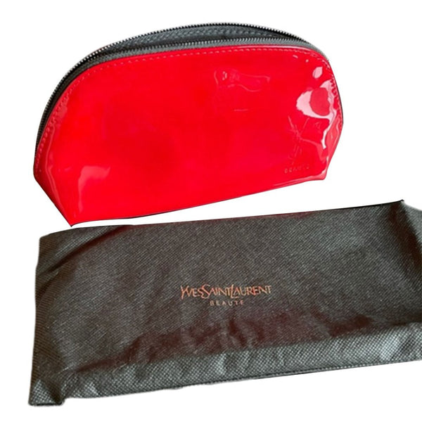 Yves Saint Laurent Beaute  Trousse Prestige Pouch Medium Size - Red